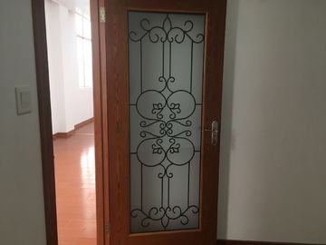 بيضاوي الشكل الحديد والزجاج أبواب الدخول، مطهر أبواب الحديد المطاوع مع الزجاج