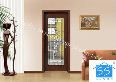 لوحات زجاجية مخصصة للأبواب، 16-30 مم الزجاج الملون الزخرفي
