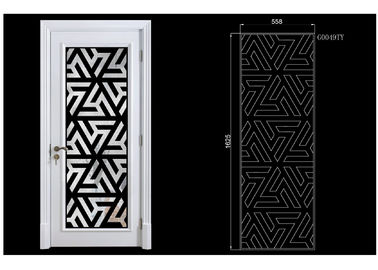زجاج باب حديدي كلاسيكي حديث غير لامع أسود بيضاوي الشكل 40 × 96 بوصة