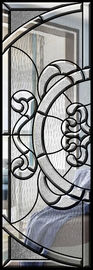نحاس نيكل باتينا لوحة زخرفية زجاج ملون للزينة الكنيسة